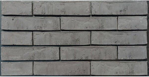 Vtwonen Brick Basic 5x20cm Gebakken Steenstrip 20mm Dark Grey Mat Grijs 634809001 online kopen