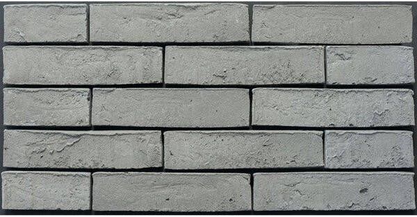 Vtwonen Brick Basic 5x20cm Gebakken Steenstrip 20mm Light Grey Mat Grijs 634809000 online kopen