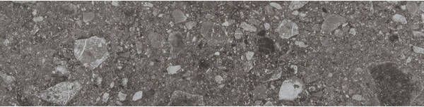 vtwonen Composite Vloer- en wandtegel 15x60cm 9mm gerectificeerd R10 porcellanato Black Antraciet 1013442