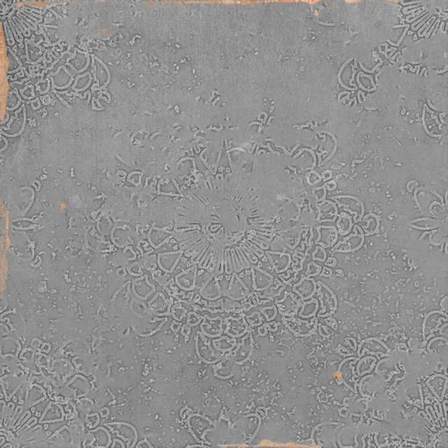 Vtwonen Craft Decortegel 13x13cm 12mm witte scherf Grey Glossy Dec 1410274