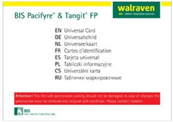 Walraven BIS Pacifyre + tangit ID kaart 2159999902