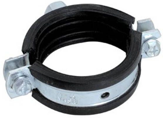 Walraven BISMAT® 2000 pijpbeugel m. rubber inlaag M8 10 200 210mm voor metalen buis 3423210