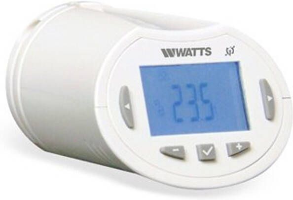 Watts Vision programmeerbare thermostaatknop incl. M30x1.5 M28x1.5 adapters RF 868 MHz 900006681
