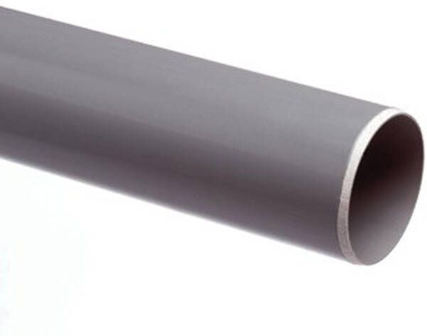 WAVIN kunststof buis glad polyvinylchloride(PVC ) 3mm DN 32 dikwandig lengte 1 meter