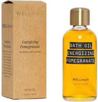 Wellmark Bad olie 100ml energizing pomegranate 8720938454547