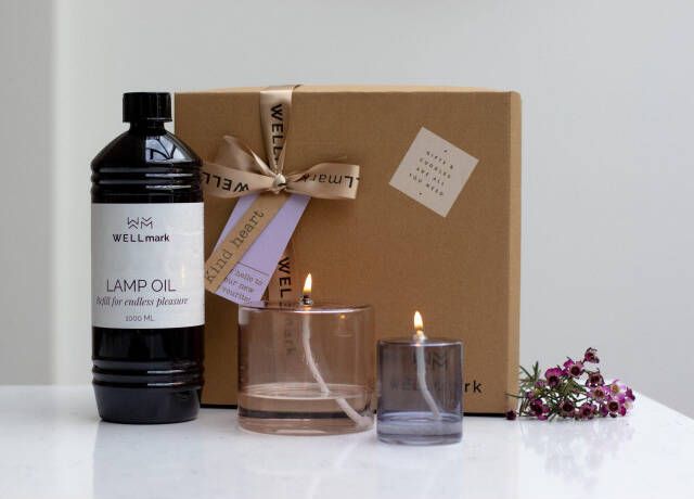 Wellmark giftbox olielampen set COZY HOME 8720938454554