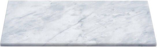 Wellmark Marble plate schaal 30x13cm Marmer Wit 8720618459404