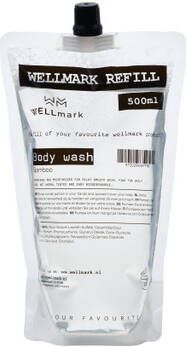 Wellmark Refill body wash 500ml bamboo 8720254397788