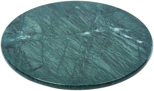 Wellmark Round Marble tray schaal 24cm Rond Marmer Groen
