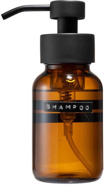 Wellmark Shampoo bruin glas zwarte pomp 250ml SHAMPOO 8720254397320