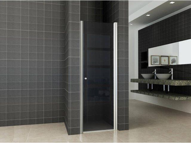 Wiesbaden Between nisdeur 700 x 2000 x 8 mm nano rookglas chroom 20.3786