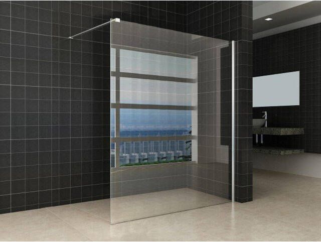 Wiesbaden Comfort inloopdouche 1600 x 2000 x 8 mm nano helder glas chroom 20.3952