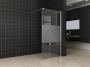 Wiesbaden Inloopdouche Miami 110x200cm Antikalk Helder Mat Glas Chroom Profiel 10mm Veiligheidsglas Easy Clean - Thumbnail 2