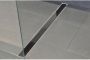Wiesbaden Douchegoot Los Glasrooster 80x7 cm Glans Zwart t.b.v. RVS 3e Generatie - Thumbnail 2