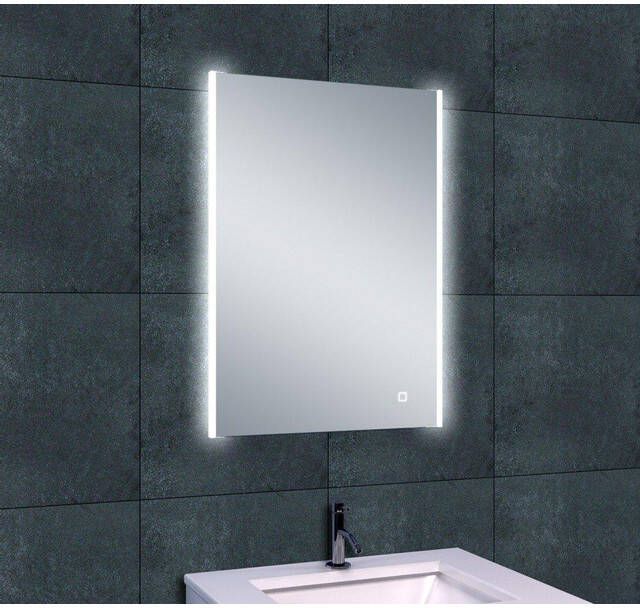 Wiesbaden Duo spiegel rechthoek met LED 52 x 70 cm 38.4100