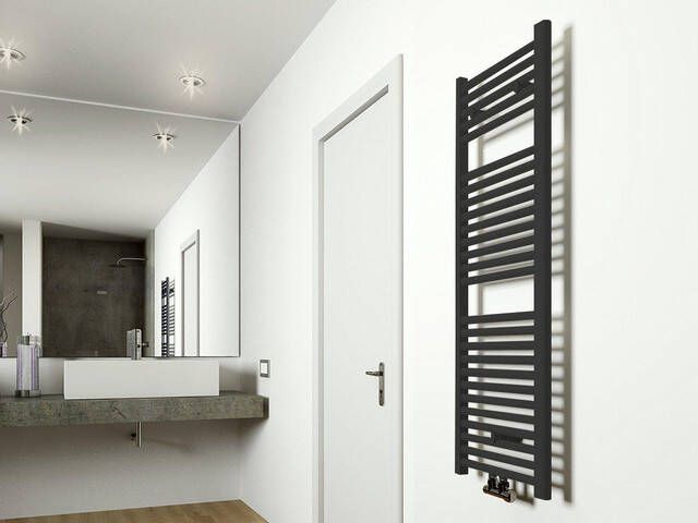 Wiesbaden Elara sierradiator 118 5 x 45 0 cm mat zwart 41.3585