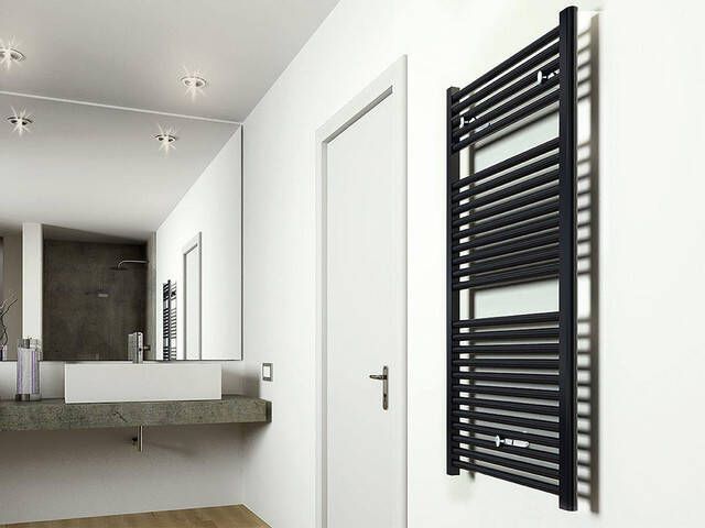 Wiesbaden Elara sierradiator 118 5 x 60 0 cm mat zwart 41.3580