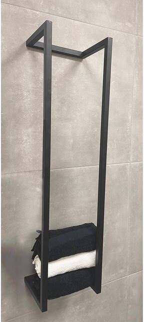 Wiesbaden Loft handdoekrek 95 x 25 x 20 cm gunmetal 28.7004