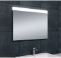 Wiesbaden Badkamerspiegel Single | 100x60 cm | Rechthoekig | Directe en indirecte LED verlichting | Touch button | Met verwarming - Thumbnail 2