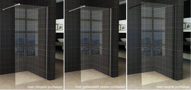 Wiesbaden Slim glasplaat 1200 x 2000 x 8 mm nano helder glas 20.3457