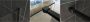 Wiesbaden Thinline profiel set 200 cm met stabilisatiestang 120 cm zwart mat - Thumbnail 1