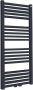 Wiesbaden Designradiator Tower 182x60cm 1098 Watt Mat Antraciet Middenonderaansluiting - Thumbnail 1