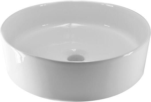 Wiesbaden Waskom Opbouw Link Rond 40x40x14.5cm Keramiek Wit 0 Kraangaten - Foto 2