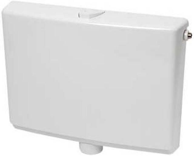 Plieger Laaghangend Reservoir Wisa 550 Single Flush 6 tot 9 liter Instelbaar Wit