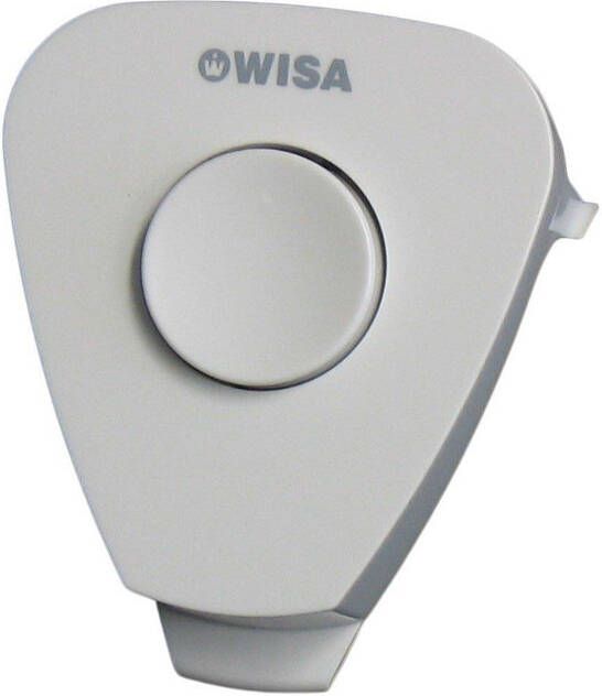 WISA Drukknop voor spoelreservoir met spoelonderbreking voor W500 (nieuw model) wit 8050411801