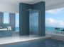 Diamond Line Inloopdouche Eco 140x200cm Antikalk Helder Glas Chroom Profiel 8mm Veiligheidsglas Easy Clean - Thumbnail 2