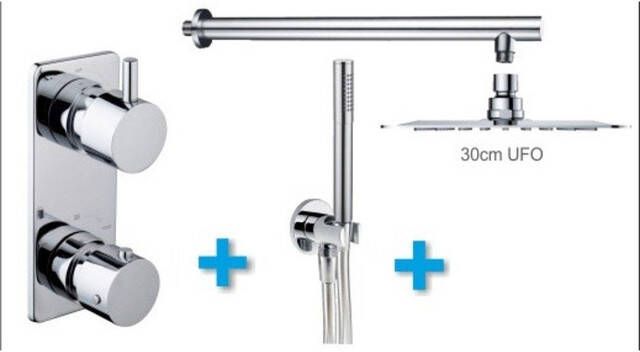 Xellanz one-pack inbouwthermostaatset type 19 (30cm ufo) 29.4510