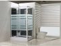 Xellanz Douchecabine Thermo Schuifdeur 120x90x218cm 5mm Veiligheidsglas Chroom Links - Thumbnail 2