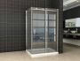 Xellanz Douchecabine Wiesbaden Rechthoek Schuifdeur 140x100x200cm Antikalk Helder Glas Aluminium Profiel 8mm Veiligheidsglas Easy Clean - Thumbnail 2