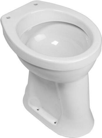 Xellanz Toiletpot Staand Senior AO 46 5x36x45 5cm Keramiek Vlakspoel Glans Wit
