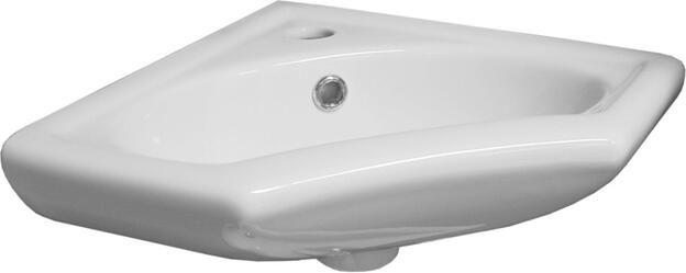 Xellanz Fontein Trevi Hoek 35x35x15cm Keramiek Glans Wit met Overloop