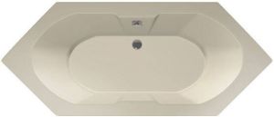 Xenz Antilla 190x80x45cm met poten zonder afvoer Acryl Klei Mat 6818-07