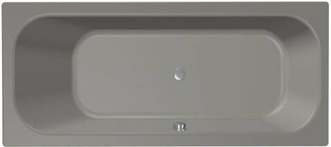 Xenz Ligbad Inbouw Aruba Rechthoek 1-2 Persoons Duobad 80x180x45cm Acryl Cement Mat met Poten