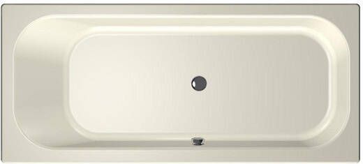 Xenz Ligbad Inbouw Aruba Rechthoek 1-2 Persoons Duobad 80x180x45cm Acryl Pergamon Hoogglans met Poten