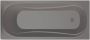 Xenz Bonaire ligbad 180x80x44cm met poten zonder afvoer Acryl Antraciet Mat 6803-05 - Thumbnail 1