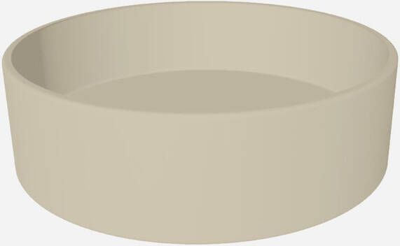 Xenz Coco waskom 40x40cm zand mat AL8405-44