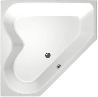 Xenz Cyprus Hoekbad 145x145x53 afvoer Midden acryl wit 6864-01