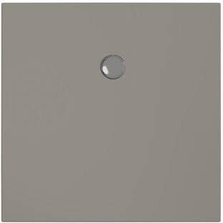 Xenz Flat douchevloer 100x100x4cm rechthoek Acryl Cement 6911-06