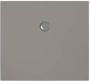 Xenz Douchevloer Flat | 100x90 cm | Incl.Afvoersifon-Chroom | Acryl | Rechthoekig | Cement mat - Thumbnail 2