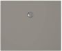 Xenz Douchevloer Flat | 120x100 cm | Incl.Afvoersifon-Chroom | Acryl | Rechthoekig | Cement mat - Thumbnail 1