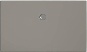 Xenz Flat douchevloer 150x90x4cm rechthoek Acryl Cement 6915-06