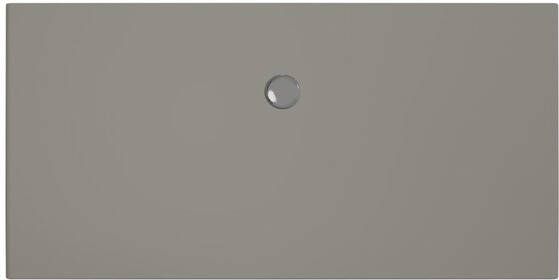 Xenz Flat douchevloer 180x90x4cm rechthoek Acryl Cement 6918-06