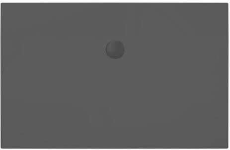 Xenz Flat Plus Douchebak 90x140cm Rechthoek Ebony (zwart mat) 6714-29