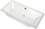 Xenz Ligbad Kristal | Inbouw | 160x75 cm | Incl.Badafvoer | Met overloop | Acryl | Glans wit - Thumbnail 1