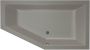 Xenz Society 160 ligbad 160x90cm met overloop zonder afvoer Hoekopstelling rechts Acryl Edelweiss mat 6882-03 - Thumbnail 6