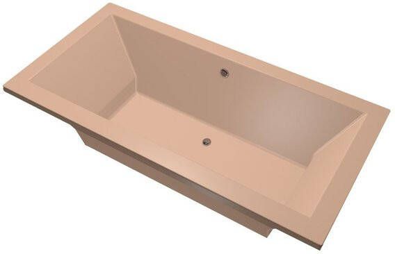 Xenz Society ligbad 180x90x50cm met poten zonder afvoer Acryl Bahama beige Hoogglans 6884-19